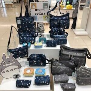LESPORTSAC Japan Ed Totoro tote purse diaper carry-on bag.